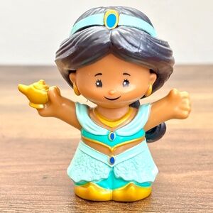 Fisher Price Little People Disney Princess JASMINE Genie Lamp Toy Figure 2022